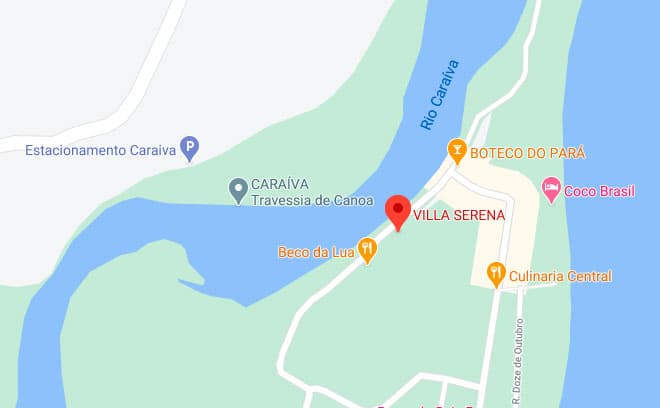 pousada caraiva mapa google 163838